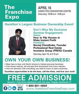 How to Flip Canadian properties LIVE free Seminar Hamilton