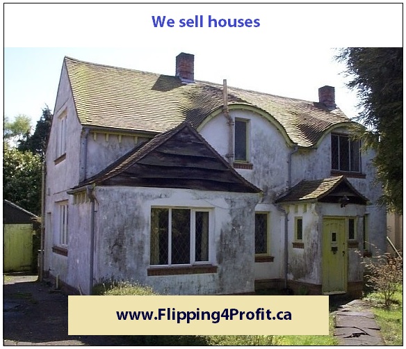 We sell houses, sell houses