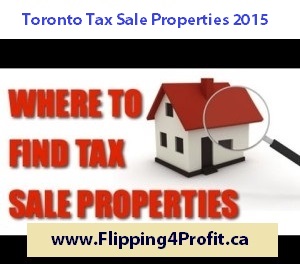 Toronto Tax Sale Properties 2015