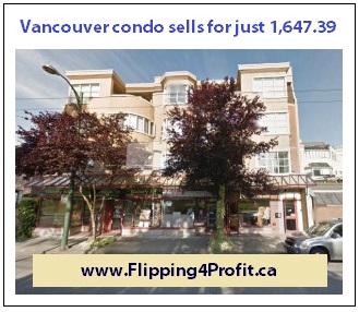 Vancouver condo sells for just $1,647.39