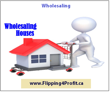 Wholesaling houses on sale with no money