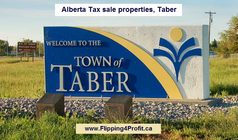 Alberta tax sale properties Taber, Alberta