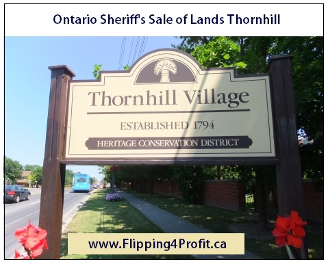 Ontario Sheriff’s Sale of Lands 209-91 Townsgate Dr, Thornhill