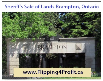 Ontario Sheriff's Sale of Lands Brampton