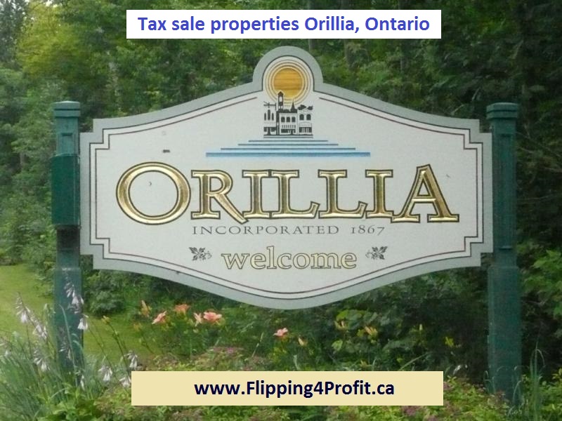 Tax sale properties Orillia, Ontario