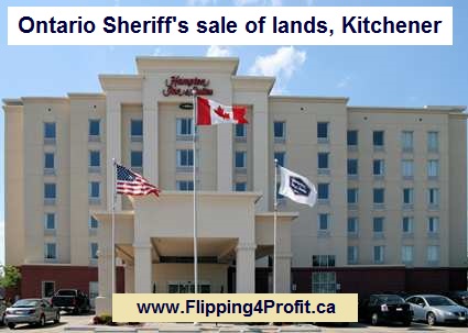 Ontario Sheriff's Sale of lands, Kitchener