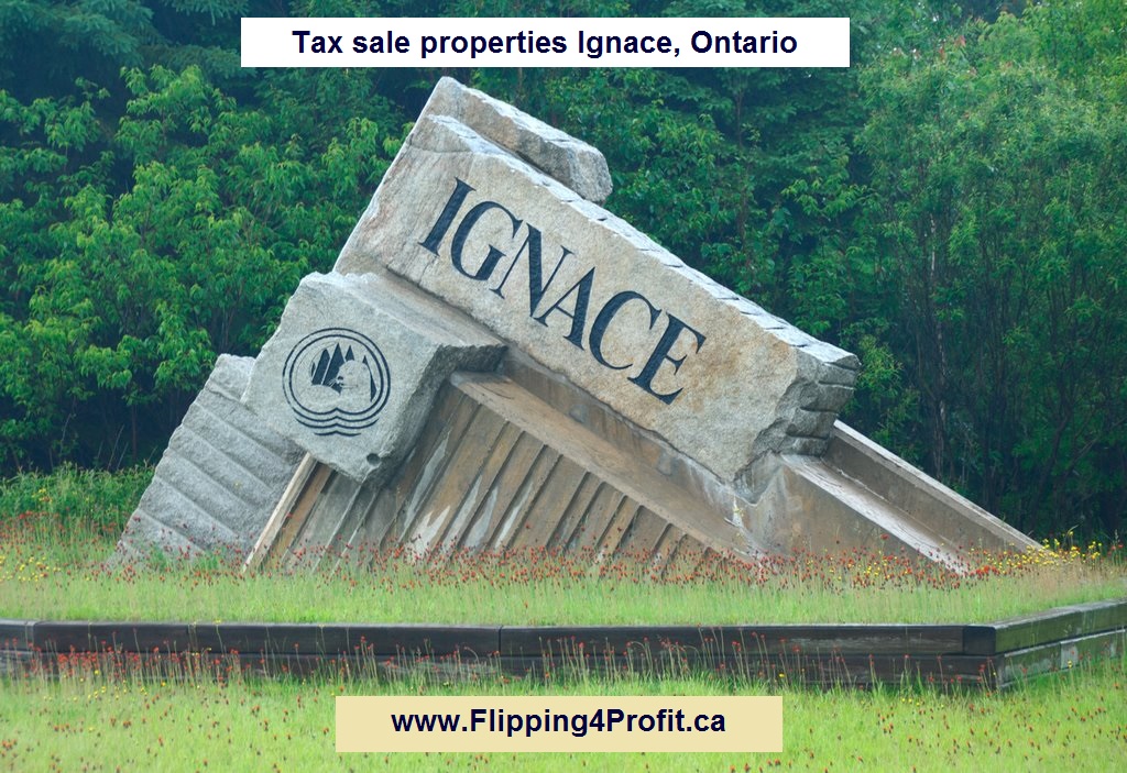Tax sale properties Ignace, Ontario