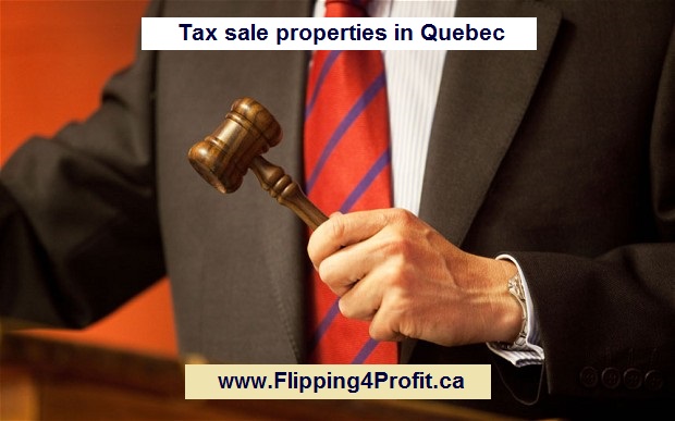 ​Act of definitive sale for Tax sale properties in Quebec