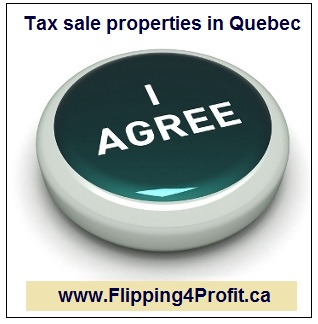 ​Conditions for bidding on Tax sale properties in Quebec
