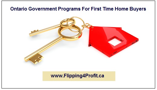 Ontario Government Programs For First Time Home Buyers