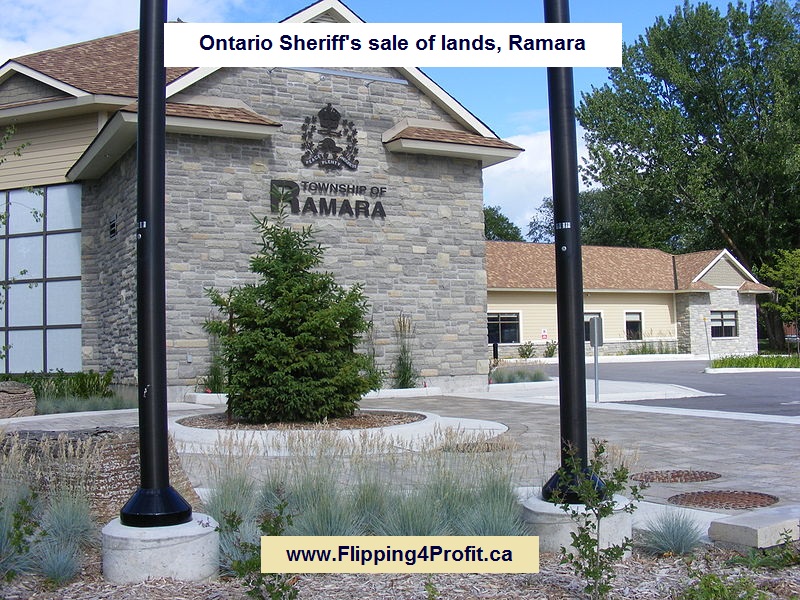 Ontario Sheriff's sale of lands, Ramara