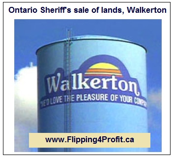 Ontario Sheriff's sale of lands, Walkerton
