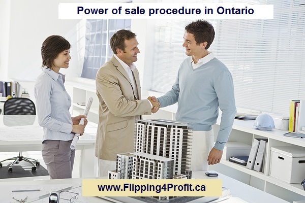 Power of Sale Procedure in Ontario