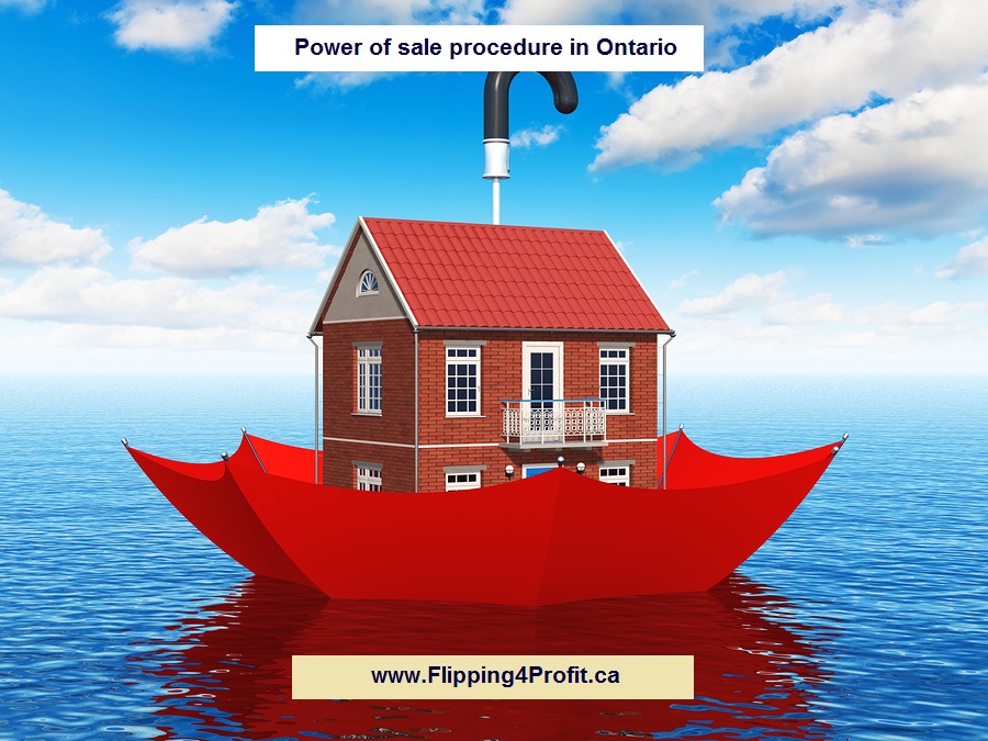 Power of Sale Procedure in Ontario