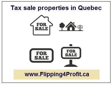 Sale of immovables for non-payment of taxes in Quebec