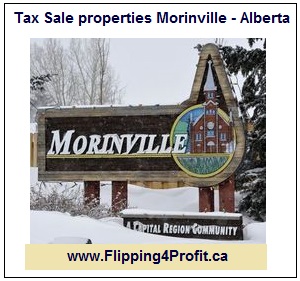 Tax sale properties Morinville, Alberta