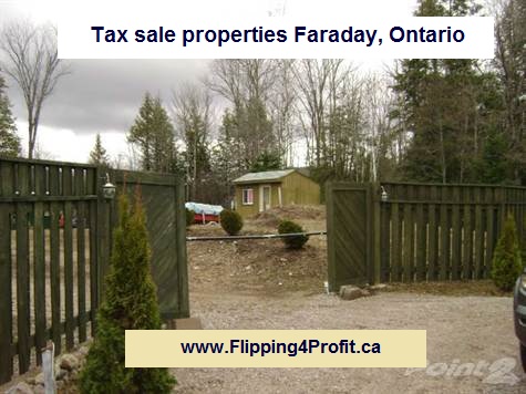 Tax sale properties Faraday, Ontario