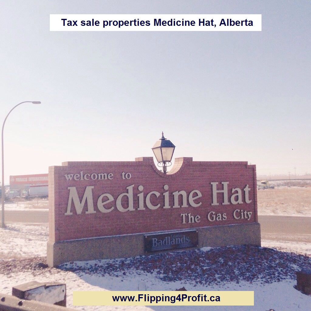 Tax sale properties Medicine Hat, Alberta