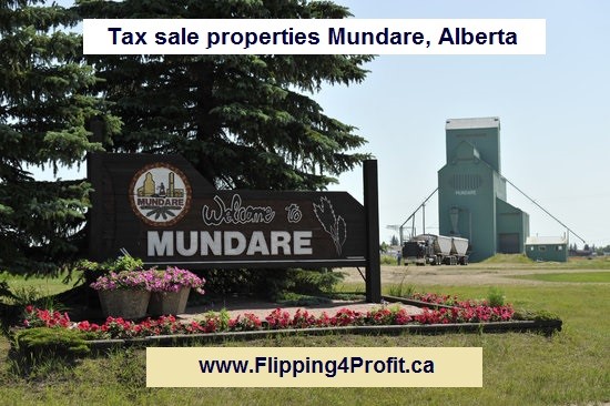 Tax sale properties Mundare, Alberta
