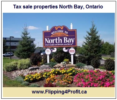 Tax Sale properties North Bay, Ontario