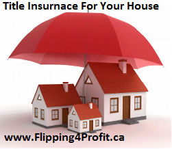 ​Title insurance for your House