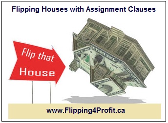 Flipping houses with assignment clauses