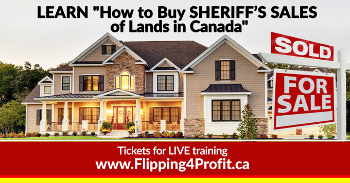 How to buy Sheriff's Sale of Lands in Canada