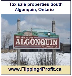 Tax sale properties South Algonquin, Ontario