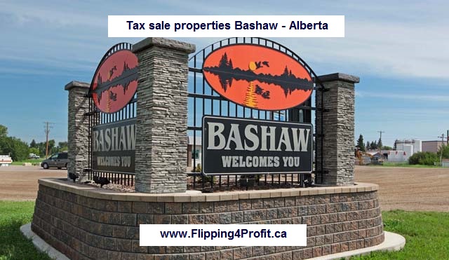 Tax sale properties Bashaw - Alberta