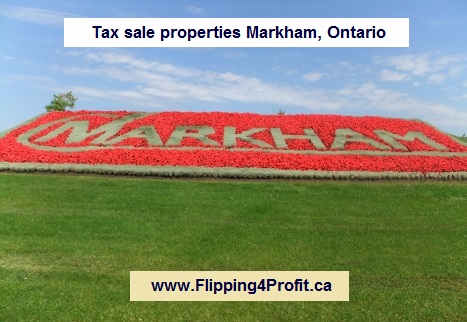 Tax sale properties Markham, Ontario