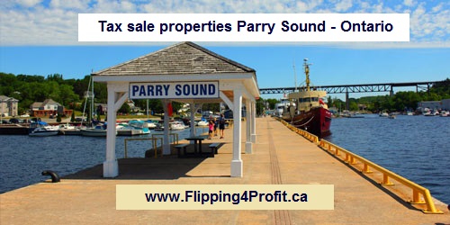 Tax sale properties Parry Sound - Ontario