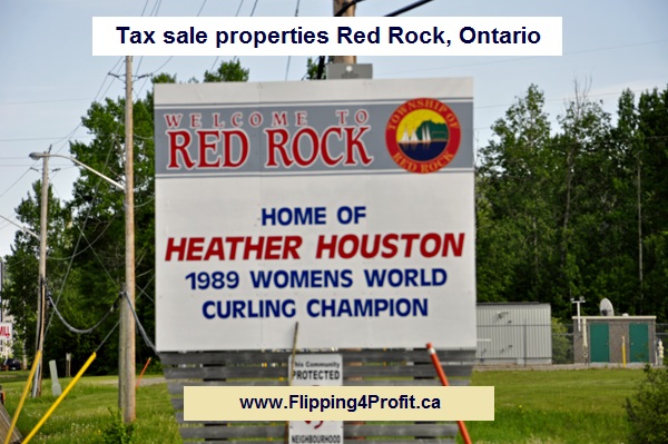 Tax sale properties Red Rock - Ontario