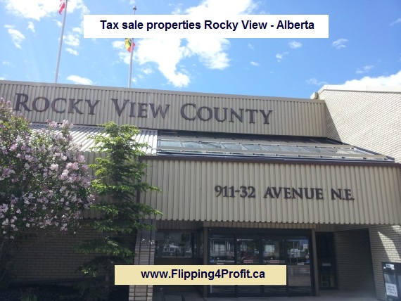 Tax sale properties Rocky View - Alberta