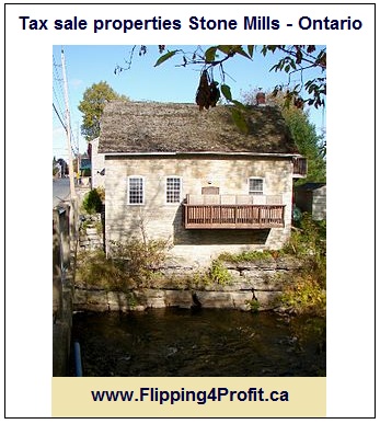 Tax sale properties Stone Mills - Ontario