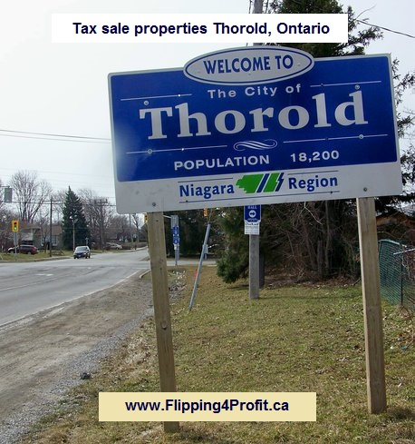 Tax sale properties Thorold - Ontario