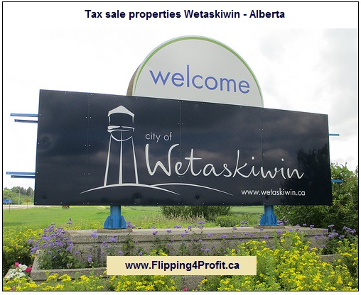 Tax sale properties Wetaskiwin - Alberta