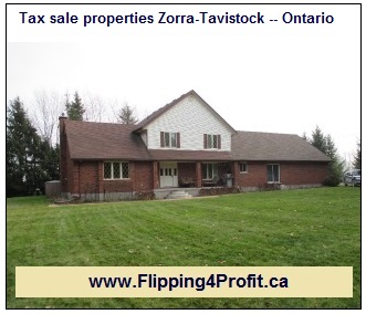 Tax sale properties Zorra-Tavistock - Ontario