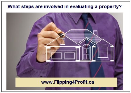 What steps are involved in evaluating a property?