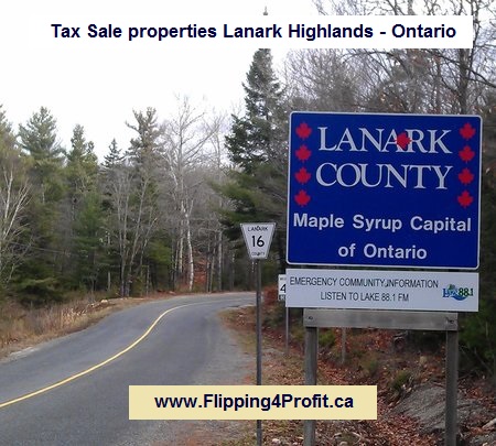 Tax sale properties Lanark Highlands - Ontario