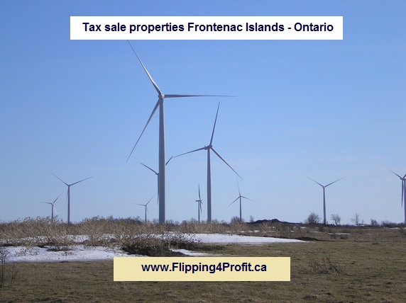 Tax sale properties Frontenac Islands - Ontario