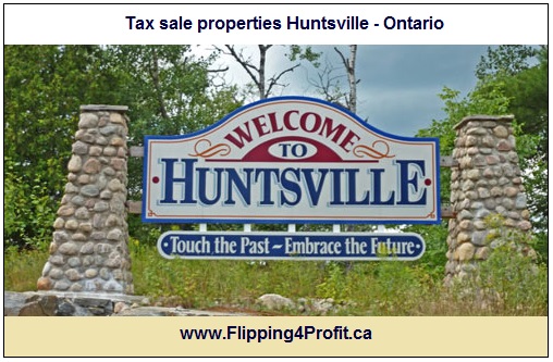 Tax sale properties Huntsville - Ontario