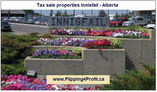 Tax sale properties Innisfail - Alberta
