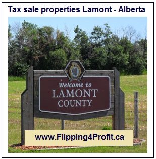 Tax sale properties Lamont - Alberta