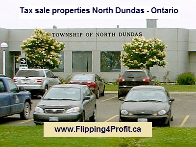 Tax sale properties North Dundas - Ontario