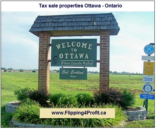 Tax sale properties Ottawa - Ontario