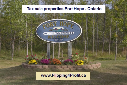 Tax sale properties Port Hope - Ontario