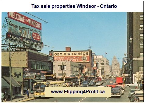 Tax sale properties Windsor - Ontario