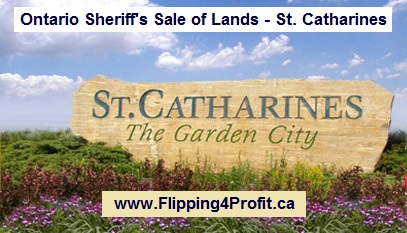 June 07, 2016 - Ontario Sheriff's Sale of Lands - St. Catharines