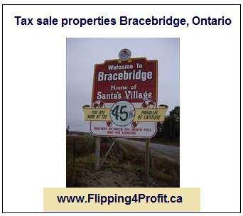 Tax sale properties Bracebridge - Ontario