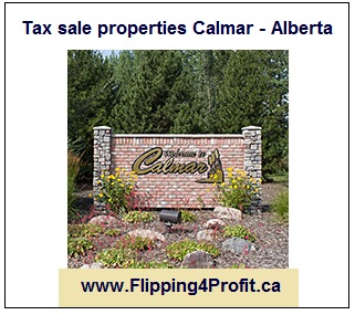 Tax sale properties Calmar - Alberta